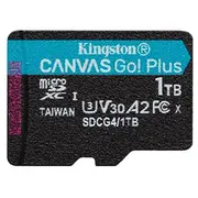 Memory card microSD 1Tb Canvas Go Plus 200Mb/S A2 U3 V30  Sdcg4/1Tbsp 740617348125 Sfkinmdt01Sdg4B