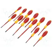 Screwdriver insulated-set insulated Pz2/Sl Softfinish 1Kvac  Wiha.3201K12 41003