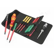 Screwdriver insulated-set insulated Pz/S1,Pz/S2 1Kvac case  Wera.05006607001 05006607001