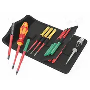 Screwdriver insulated-set insulated,slim Pz/S1,Pz/S2 1Kvac  Wera.05006608001 05006608001