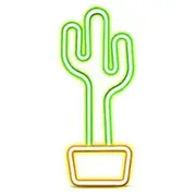 Led lampa Cactus Glow On Neon Effect  Luneoncactus 8018417516467