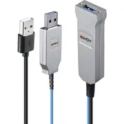Lindy 30M Fibre Optic Usb 3.0 Cable  43345 4043619433452