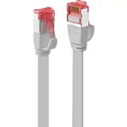 Lindy 5M Cat.6 U/Ftp Flat Network Cable, Grey  47554 4002888475549 244383