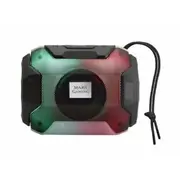 Mars Gaming Msbax Bluetooth Bezvadu Skaļrunis ar Radio / Microsd Rgb Usb 10W  4710562758948