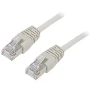 Patch cord F/Utp Cat 5E Rj45 plug,both sides stranded Cca 2M  Pp22-2M