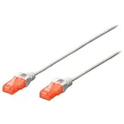 Patch cord U/Utp Cat 6 Rj45 plug,both sides stranded Cu 5M  Dk-1617-050/Wh