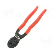Pliers cutting blackened tool,handles with plastic grips  Knp.7131250 71 31 250
