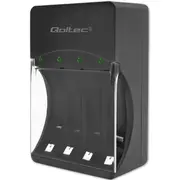 Qoltec 50653 Battery Charger for Ni-Mh type R03/Aaa R6/Aa  5901878506531 Balqoclad0001