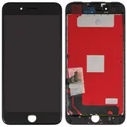 Riff Analogs Lcd Displejs  Skarienjūtīgais ekrāna elements priekš iPhone 7 Plus 5.5Inch Pilns modulis Aaa kvalitāte Melns Rf-Lcd-Iph7Pl-Aaa-Black 4752219008655