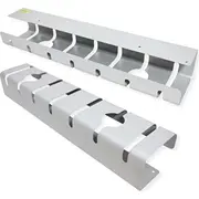 Roline Cable Cover Organizer, Under Desk Mount 2 pieces, silver  17.03.1302 7611990160822