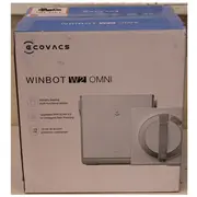 Sale Out. Ecovacs  Window Cleaning Robot Winbot W2 Omni Corded 2800 Pa White Used, Dirty, Scratched, Missing Liquid Bottle Omniso 2000001339725