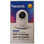 Sale Out. Reolink E321 Smart Indoor Cam Wi-Fi Pt, White  Camera E Series 24 months Tabletop 3 Mp 4Mm/F2.0 Microsd up to 512Gb Damaged Packaging Wce1Pt2K04So 2000001425145