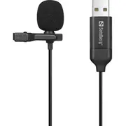 Sandberg 126-40 Streamer Usb Clip Microphone  T-Mlx54073 5705730126406