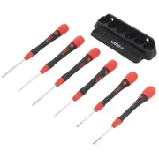 Screwdriver precision-set precision Phillips,Slot 6Pcs.  Wiha.42990 42990
