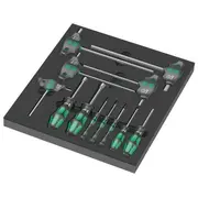 Screwdriver universal-set Hex Plus key,6-angles socket  Wera.05150104001 05150104001