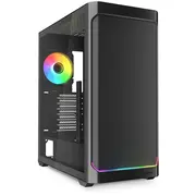 Sharkoon Ak4W Rgb Strip Midi Tower Black  4044951041664 Wlononwcrouhb