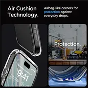 Spigen Crystal Hybrid Case for iPhone 15 Pro Max - Clear  153089-Uniw 8809896747554 39269097