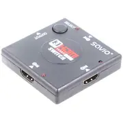 Switch 3D,Full Hd 1080P black Input Hdmi socket x3  Savkabelcl-26 Cl-26