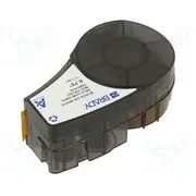 Tape 19.1Mm 4.27M white for printer Character colour black  Brady-110927 M21-750-427