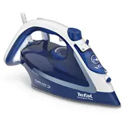 Tefal Easygliss Plus Fv5735 iron Dry  Steam Durilium soleplate 2500 W Blue, White 100519694 3121040074534 Wlononwcrozeo
