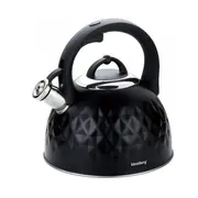Tējkanna, tradicionālā, tērauda, 3L, melna Klausberg Kb7550  Kb 7550 5908287275508