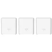 Tenda Ex3-3 mesh wi-fi system Dual-Band 2.4 Ghz / 5 Wi-Fi 6 802.11Ax White 1 Internal  Ex3-3Pack 6932849425574 Wlononwcrfttk