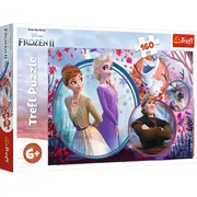 Trefl Frozen Puzle Ledus Sirds 2, 160 gab.  15374T 5900511153743