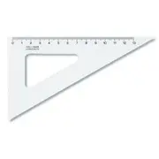 Trīsstūris 60/13Cm caurspīdīgs Koh-I-Noor  Kh114648