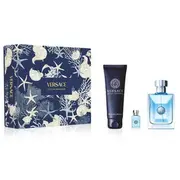 Versace Pour Homme dāvanu komplekts Edt 100 ml, miniatūra 5 ml un dušas želeja 150  8011003899968 33030010