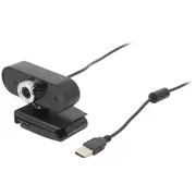 Webcam black Usb Full Hd 1080P,Pnp 1.45M clip 60  Ua0371