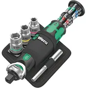 Wera 05004281001 ratchet wrench 18 pcs Black, Green  5004281001 4013288223050 Wlononwcrgrtn