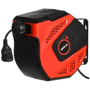 Pagarinātājs ar automātisko spoli 20M 3X1.5Mm² Ip34 Yt-81221 Yato  5906083058134
