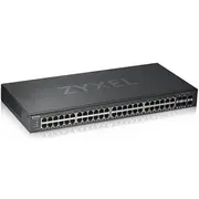 Zyxel Gs1920-48V2 Vadīts Gigabit Ethernet 10/100/1000 Melns  Gs1920-48V2-Eu0101F 4718937601899 274360