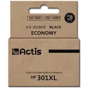 Actis Kh-301Bkr ink Replacement for Hp 301Xl Ch563Ee Standard 20 ml black  5901452158767 Expacsahp0069