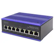 Assmann Electronic Dn-650106 network switch Fast Ethernet 10/100 Black, Blue  4016032458821 Wlononwcrpnzd