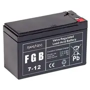 Battery 12V 7Ah Vrla/Fgb7-12 Emu  Fgb7-12 5902367817749