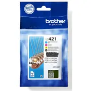 Brother Lc421Valdr  Ink Cartridges Black, cyan, magenta, yellow 4977766818889