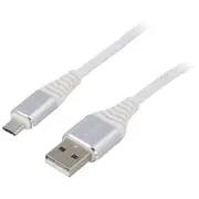 Cable Usb 2.0 A plug,USB B micro plug gold-plated 2M  Cc-Usb2B-Ammbm2Bw2 Cc-Usb2B-Ammbm-2M-Bw2