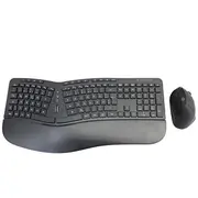 Conceptronic Orazio02De tastatūra Pele iekļauta Birojs Rf Bezvadu Qwertz Vācu Melns  4015867226995