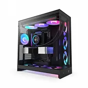 Nzxt H9 Flow Rgb Midi Tower Black  Cm-H92Fb-R1 5056547207667 100119578