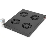 Digitus Ventilation Unit for variable 483 mm 19Quot installation  Dn-19 Fan-4-Ho-Sw 4016032189909