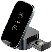 Dudao A11Pro 15W 3In1 Inductive Charger for Phone Smartwatch Headphones - Black  6976625332571