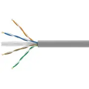Equip 404537 tīkla kabelis Pelēks 305 m Cat6A U/Utp Utp  4015867239353 518324