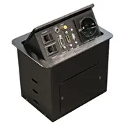 Equip 333341 kontatkligzda Melns  4015867180907