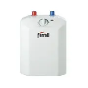 Ferroli Ūdens sildītājs Boilers Novo 10 L U, virs izlietnes, 2Kw Grwctasa  Sem31515 31515