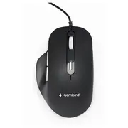 Gembird Optical Led Mouse Black  Mus-6B-02 8716309121804