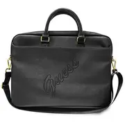 Guess Bag Gucb15Pusasbk 16 Black  black Saffiano Script Gue001235-0 3666339005313 42029900
