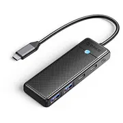 Hub Usb-C Orico Papw2Ac-C3 docking station 2X Usb-A 3.0  - black Orico-Papw2Ac-C3-015-Bk-Ep-Hu 6942227138316