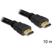 Kabelis High Speed Hdmi Ethernet  A M/M 10 m, Delock 82709 4043619827091