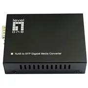 Level One Levelone Gvt-2015 tīlkla mediju pārveidotājs 1000 Mbit/S Multi režīms, Viens režīms Melns  4015867238004